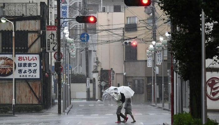 Typhoon Hagibis - batters Japan