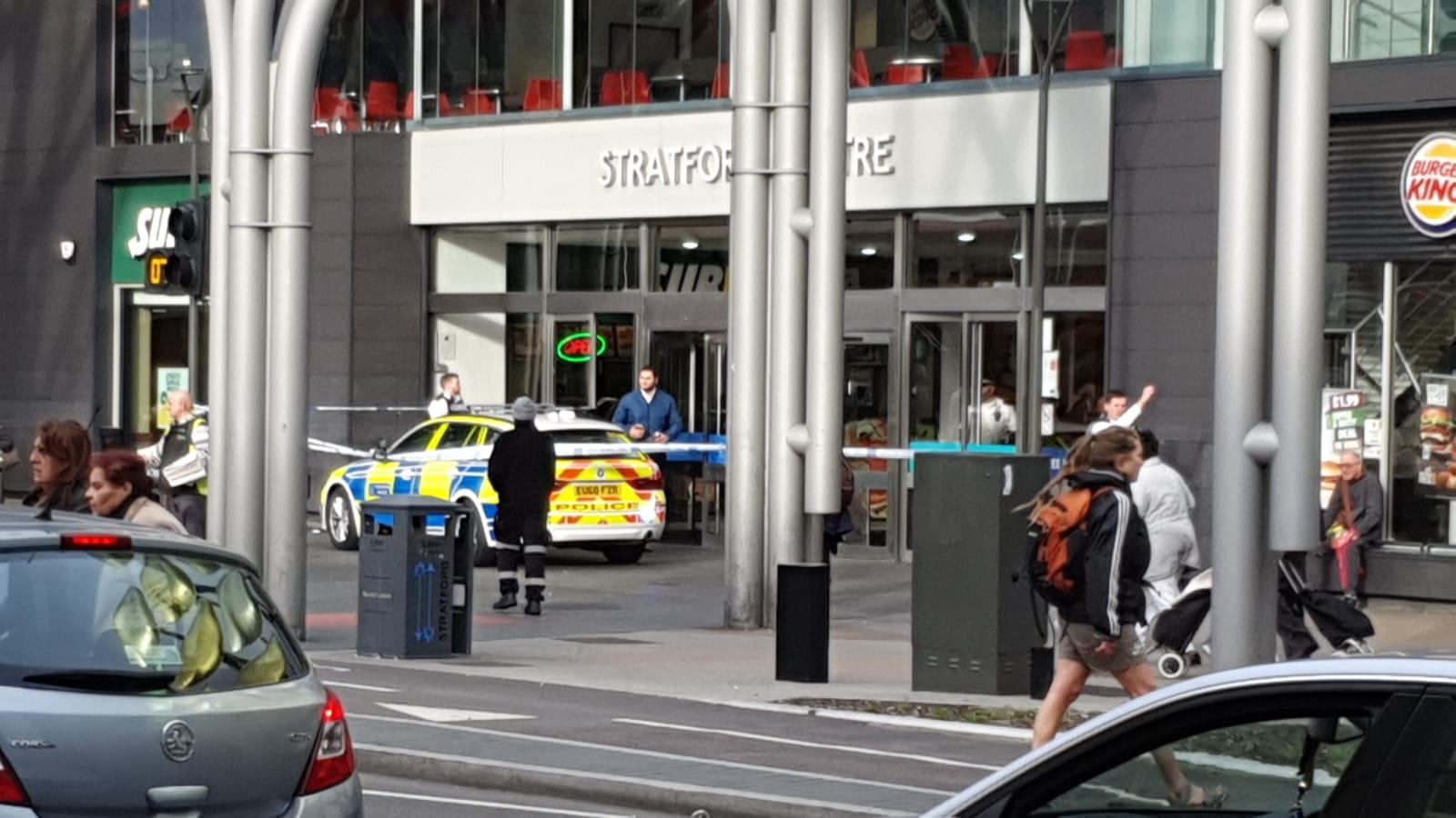 Stratford stabbing: Teenager killed outside shopping centre