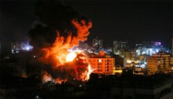 Israel carries out fresh strikes on Gaza after rocket fire
