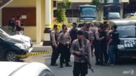 Suspected suicide bombing at police headquarters in Indonesia’s Medan