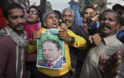 Nawaz Sharif supporters rejoice at the news that the former PM is able to travel to seek urgent medical care.