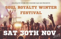 ‘An immersive, electrifying ride’ … International Soul star Zalon and this year’s Soul Royalty Winter Festival 