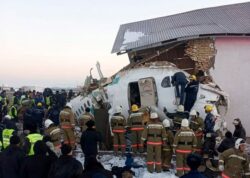 15 killed as Bek Air flight goes down hitting a building