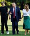 Barron Trump dragged into politics