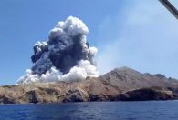 NZ volcano erpution