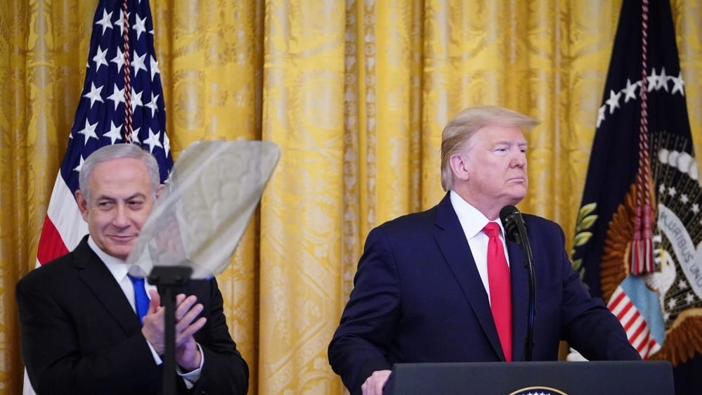 The Deal of the Century explained - The deal of the century explained - Trump and Netanyahu stand together at the Whitehouse to announce the creation of 'New #Israel' & the possibility of a future #Palestine