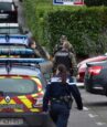 french police shoot knife assaliant