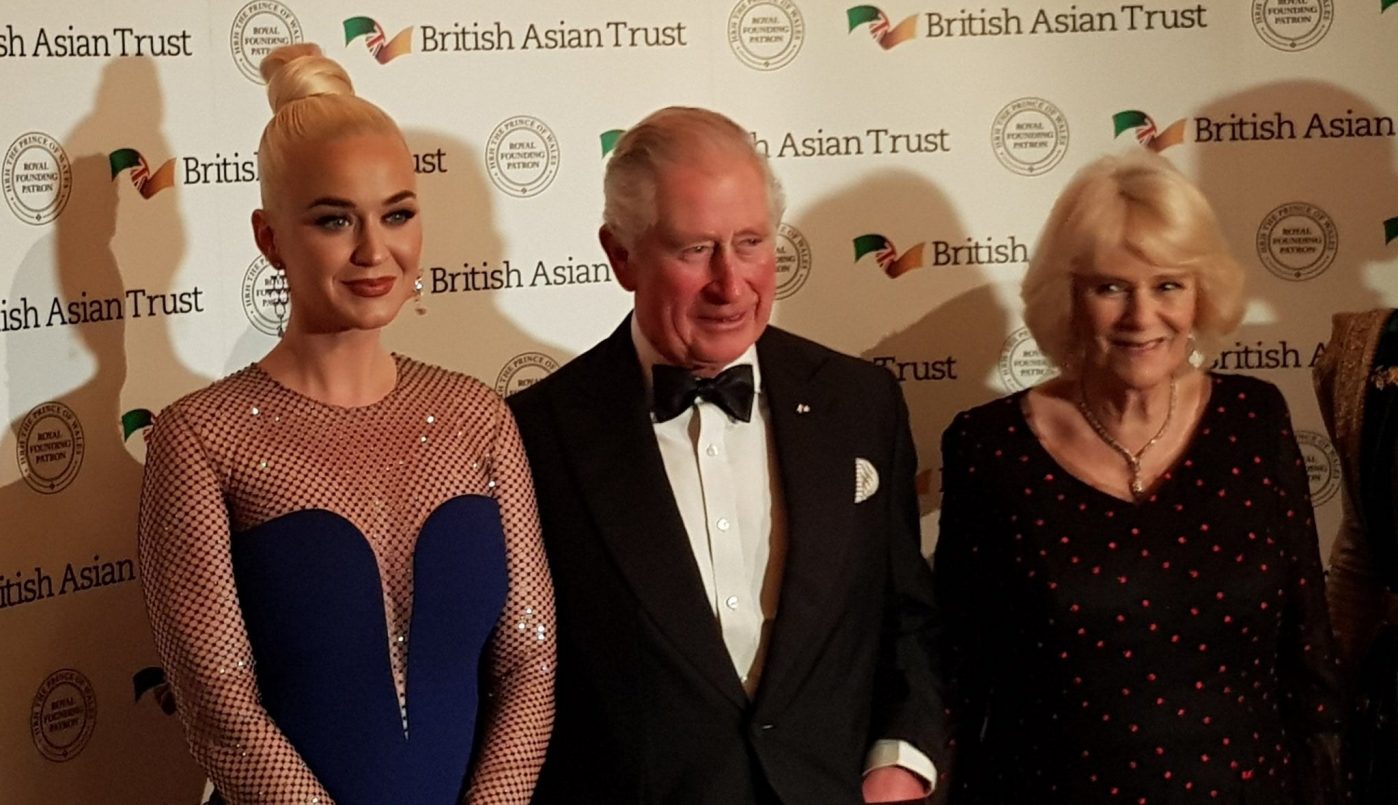 katy perry appointed british asian trust ambassador by prince charles