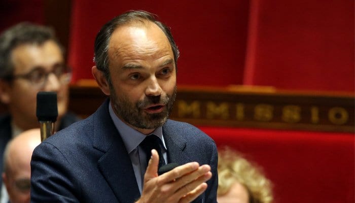 French Prime Minister Edouard Philippe announces the process of lifting the lockdown measures