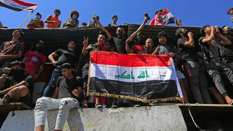 Hundreds gather in Baghdad in new round of anti-gov protests
