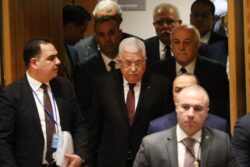 Palestinian president declares end to all agreements with Israel and US