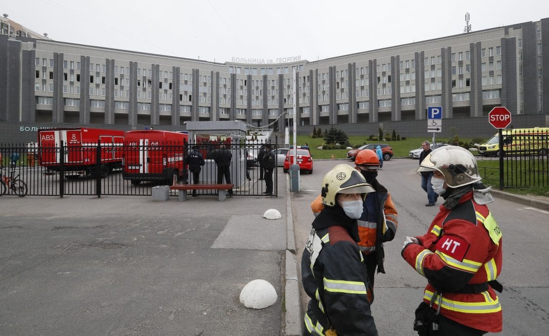 Ventilater fire blamed for fire in Russain hospital killing 5 coronavirus patients