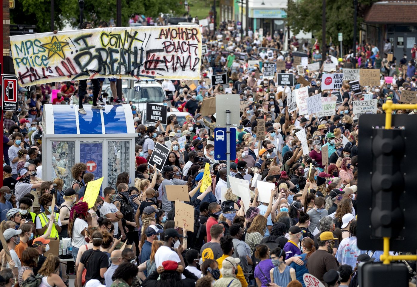 George Floyd Minneapolis protest