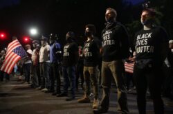 A weekend of protests in the US, 1 dead as violence erupts