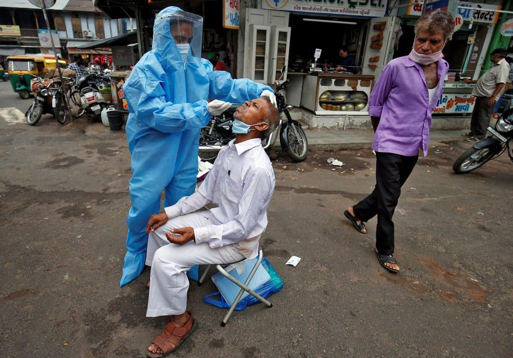 India coronavirus cases pass one million