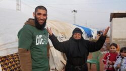 Yvonne Ridley negotiating the release of Tauqir Sharif from teh Syrian rebels - who set up a charity in Syria delivering aid