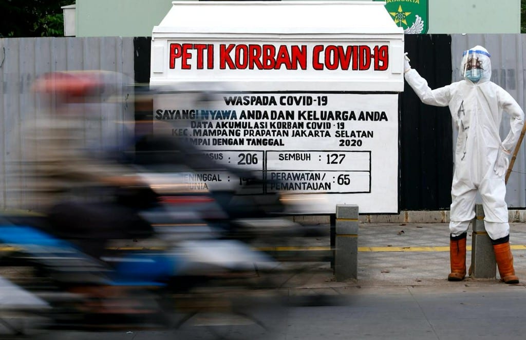Indonesia infection rate highest in Southeast Asia