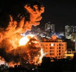Israel launches new attacks on Hamas targets in Gaza, following ‘explosive balloons’ that started 80 fires