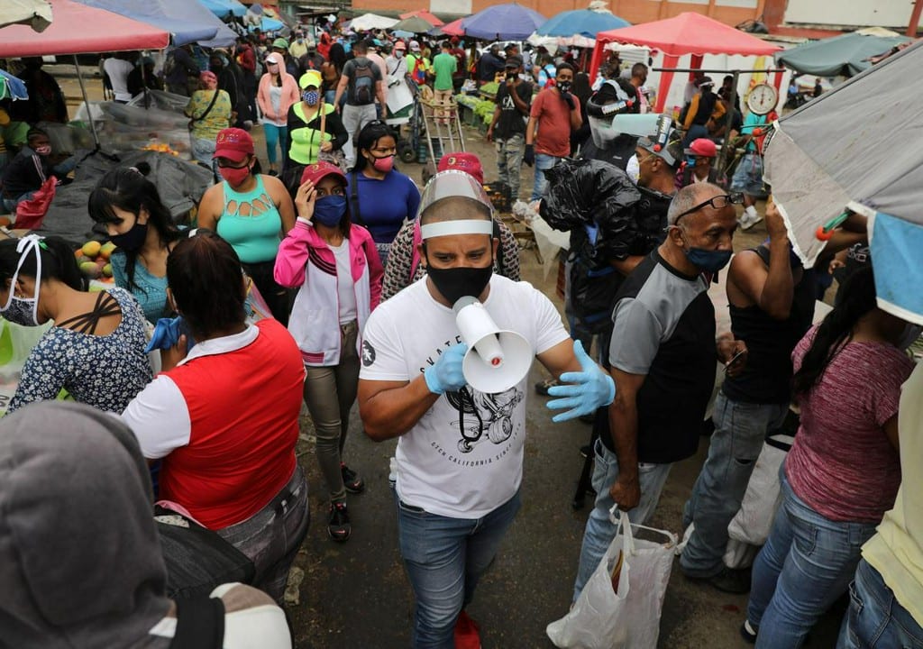 Venezuela market at centre of Caracas Covid-19 outbreak