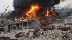 Massive fire erupts at Beirut port –1 month after it was devastated by disaster