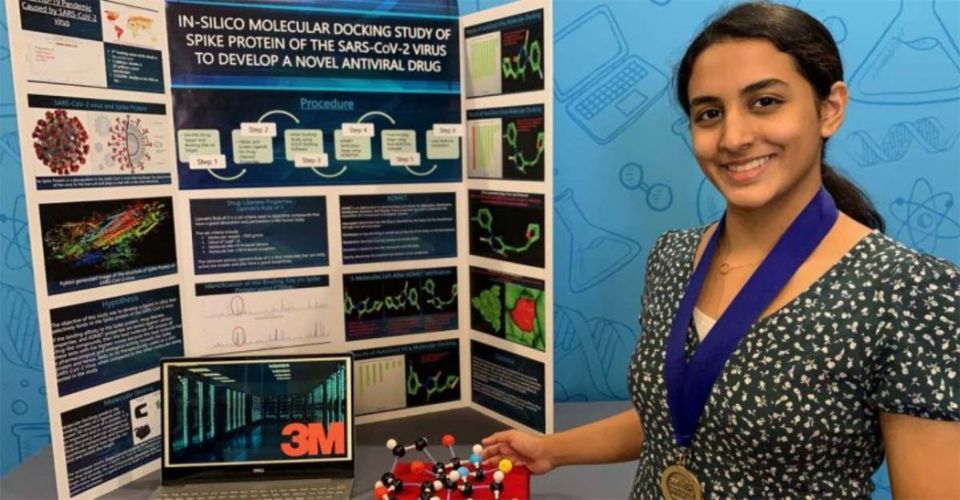 14-year-old girl wins $25K prize for a discovery that could lead to a cure for Covid-19