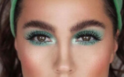 Green eyeshadow makeup tutorial with Joanne Morgan