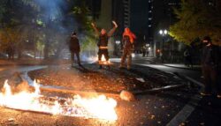 Riots and voilence erupt in the United states, including a shooting after the US Presidential Election