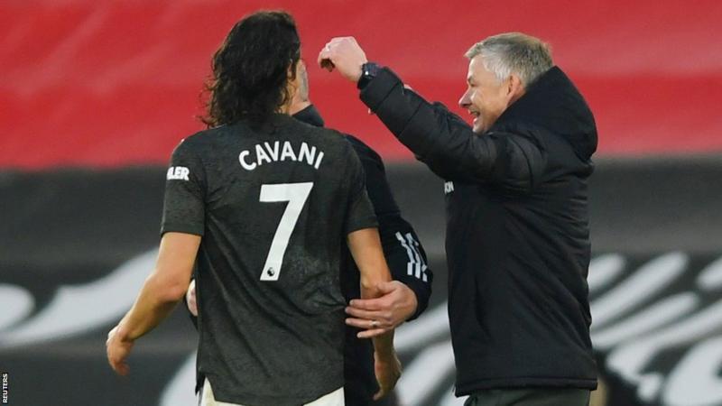 Man Utd superstar Edison Cavani shares an instagram post using racial language after the victory against Southampton