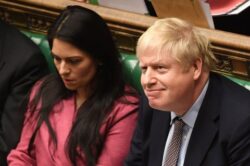 Boris Johnson facing legal challenge over decision not to fire Priti Patel