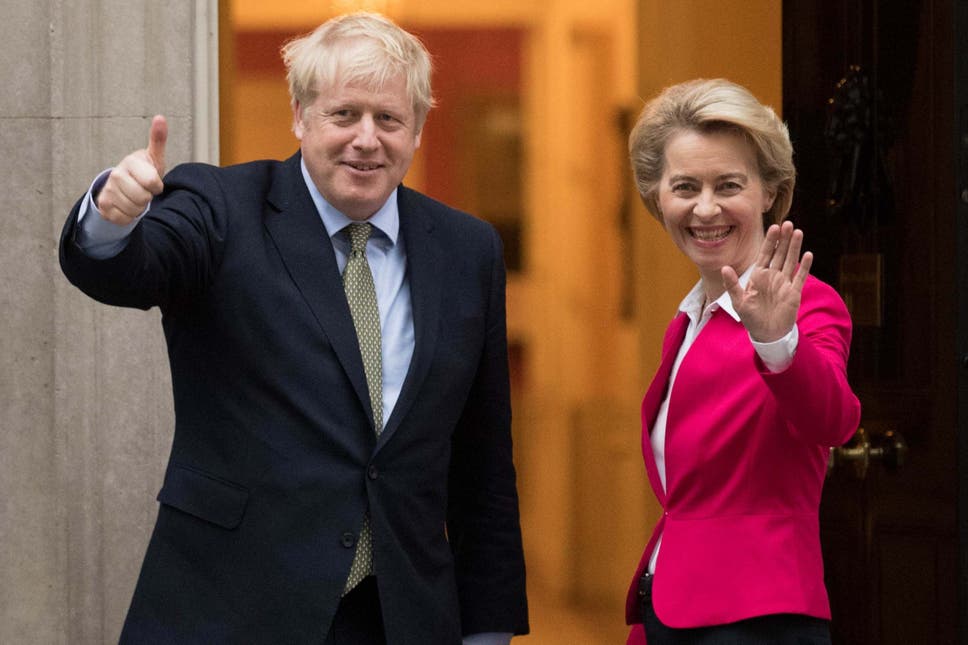 Boris Johnson's "seven hour showdown" with EU chiefs.