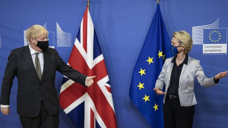 Brexit 'Large gaps' remain after trade talks with Ursula von der Leyen