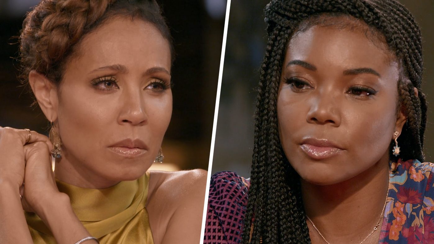 Jada and gabrielle union friends red table talk
