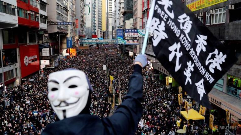 Top Hong Kong court upholds emergency law to ban face masks at protests