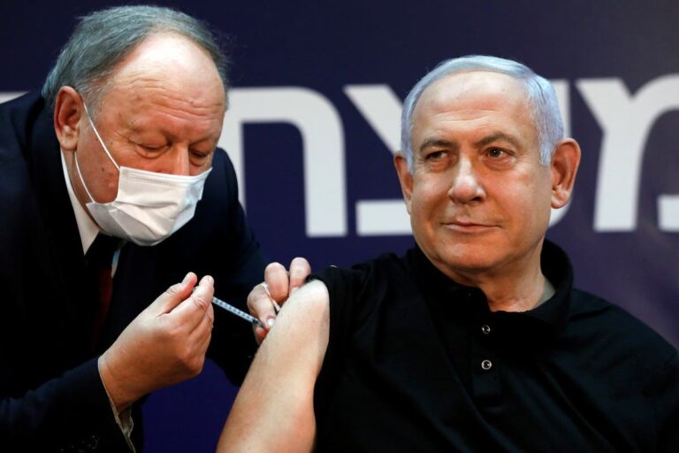 Benjamin Netanyahu hinges on Israel’s coronavirus vaccination for re-election