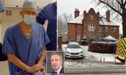 Doctor charged over stabbing of plastic surgeon, 65,  in Nottinghamshire