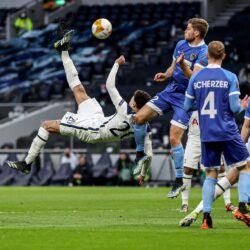 Dele Alli's overhead kick from Wednesday's Europa League match between Tottenham and Wolfsberger