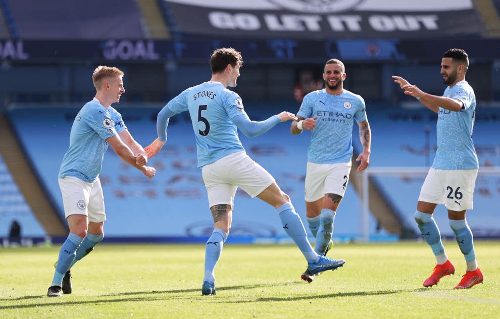 Saturday's Premier League results including City, Hammers, Baggies and Seagulls