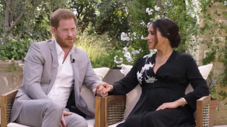 Harry and Meghan and Archie 