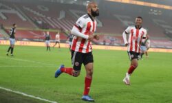 Sheffield United's David McGoldrick scored the only goal of the game in their Premier League match against Aston Villa