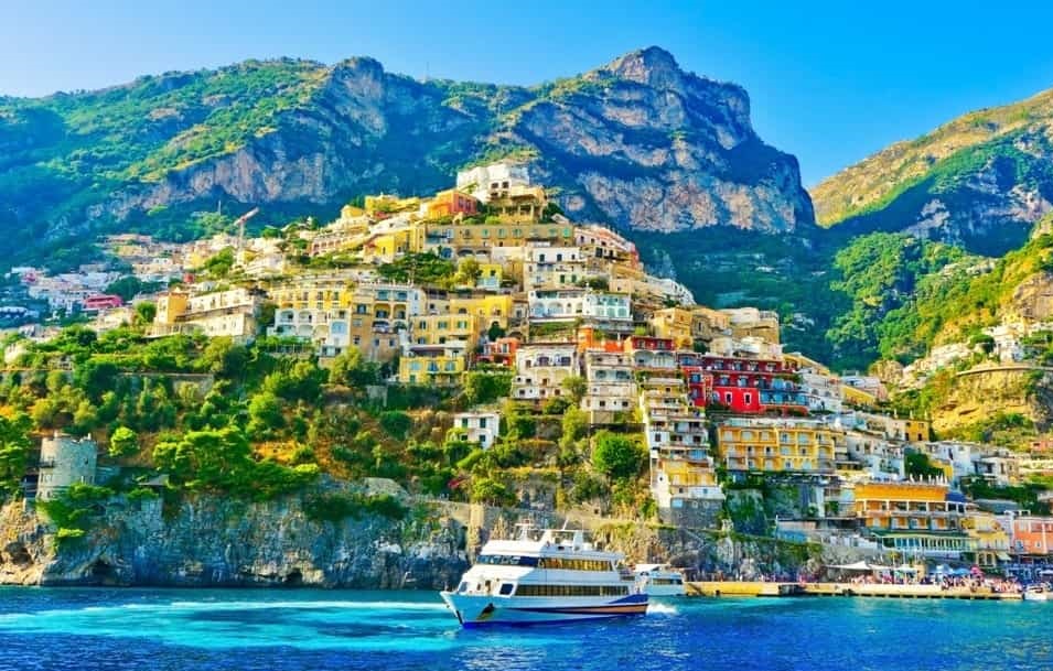 A picturesque photo of what you can expect from a view at Amalfi coast. A luxury trip to the Amalfi Coast - 12 best things to do  