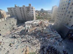 Israel bombs Al Jazeera ceasing News of military offensive in Gaza – Video