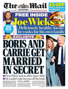 Boris Johnson and Carrie Symonds wed in secret 