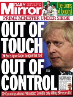 Daily Mirror – Boris ‘backed’ failed ESL, No 10 denies 