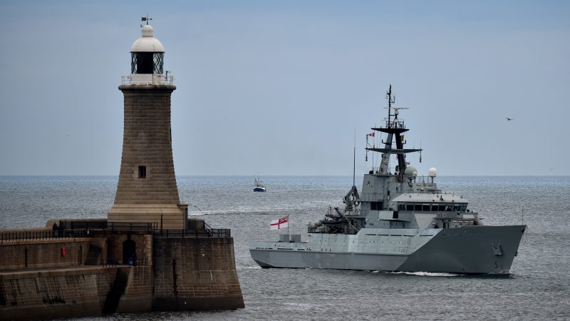 Royal Navy patrols Jersey - 2021 polling day - Joshua Wong jailed