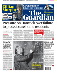 The Guardian – Pressure on Hancock over care home residents