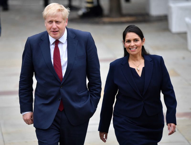 Boris Johnson has privately lashed out at Priti Patel over the soaring numbers of small boats crossing the Channel.