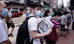‘Painful farewell’: Hongkongers queue for hours to buy final Apple Daily edition