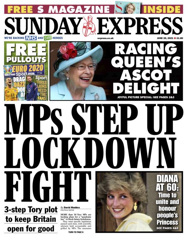 Sunday Papers: Archie will never be a prince - Bercow joins Labour - Fight against more lockdowns