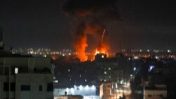 Israel strikes in Gaza after arson balloons launched