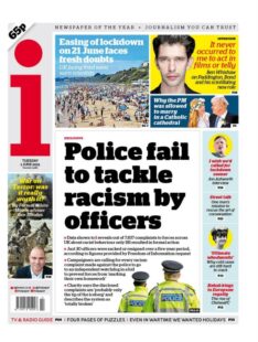 The i – Police fail to tackle racism by officers – more than 7,800 complaints 